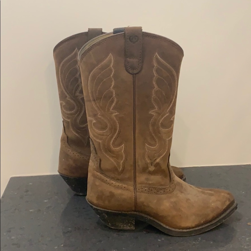 Cowboys boots, leather